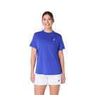 Asics Women's Court Short Sleeve Tee - Dark Cobalt