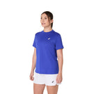 Asics Women's Court Short Sleeve Tee - Dark Cobalt
