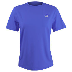 Asics Women's Court Short Sleeve Tee - Dark Cobalt