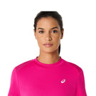 Asics Women's Court Short Sleeve Tee - Rave Pink