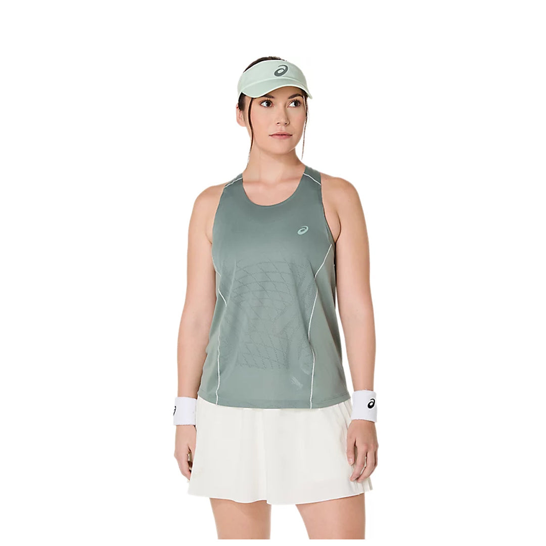 Asics Women's Match Actibreeze Tank - Monument Blue
