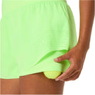 Asics Women's Match Laser Cut Short - Illuminate Green