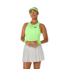 Asics Women's Match Jacquard Crop Top - Illuminate Green