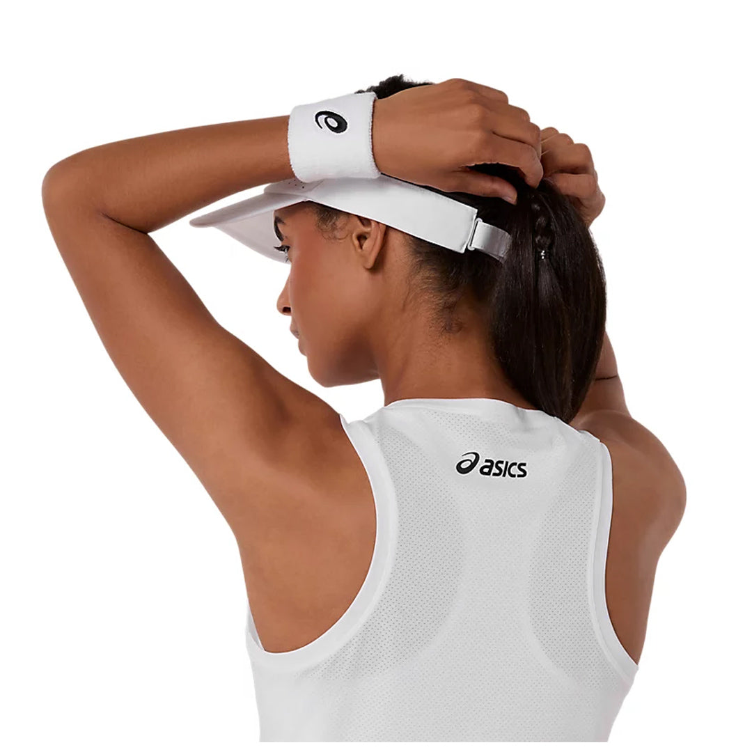 Asics Women's Match Pleated Dress - Brilliant White