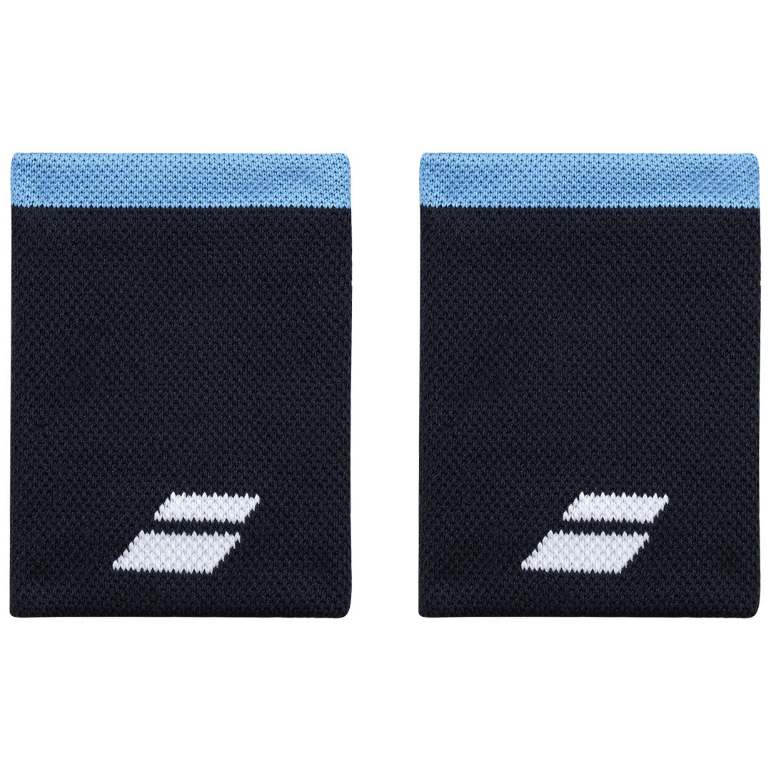 Babolat Logo Jumbo Wristband - Drive Blue