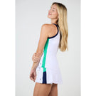 Sofibella Women's Green Spirit Tank - White