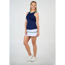 Sofibella Women's Green Spirit Baseline Tank - Navy