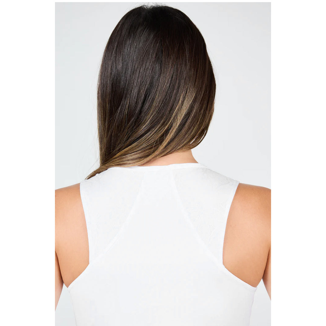 Sofibella Women's White Lotus Tank - White