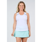 Sofibella Women's Perfect Storm Baseline Tank - White