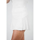 Sofibella Women's Trés Blanc 14" Trellis Trim Skort - White