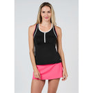 Sofibella Women's Amore Mio Racerback Tank - Black