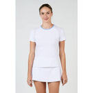 Sofibella Women's Spring Tide Short Sleeve Tee - White
