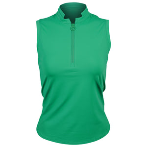 Sofibella Women's Green Spirit 23" Sleeveless Top - Zen