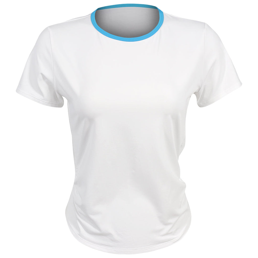 Sofibella Women's Electric Whites Short Sleeve Tee - White