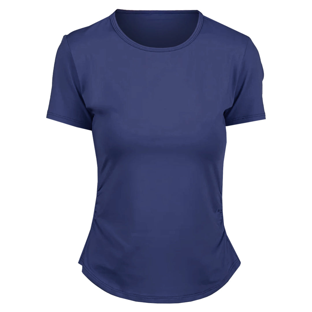 Sofibella Women's Style Icons Short Sleeve Tee - Navy