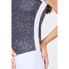 Sofibella Women's Berry Fusion Sleeveless Polo - Jetset