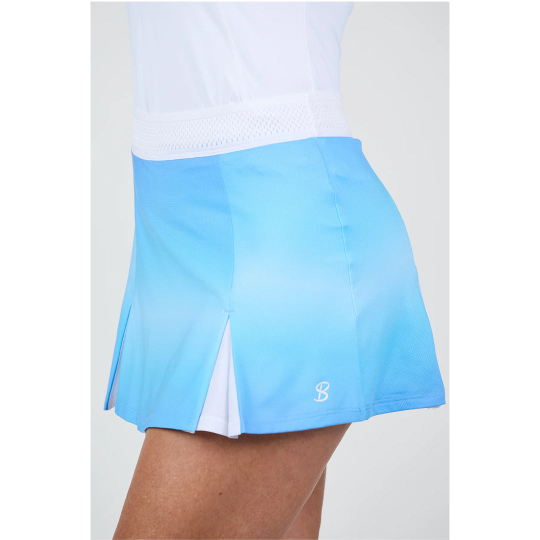 Sofibella Women's UV Colors 13" Skort - Aquatic Ombre