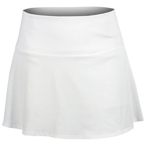 Sofibella Women's Viva Hibiscus 14" Skort - White