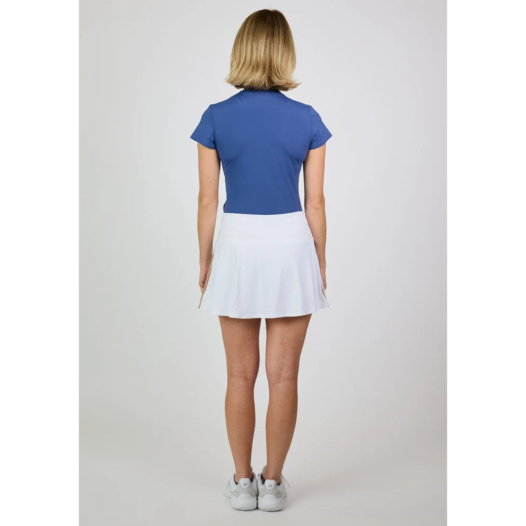 Sofibella Women's Style Icons 14" Skort - White/Twilight