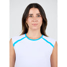 Sofibella Women's Electric Whites Sleeveless Tee - White