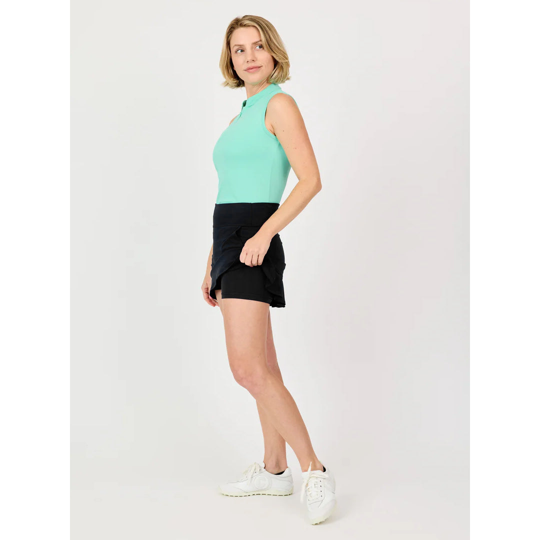 Sofibella Women's UV Staples 15" Skort - Black