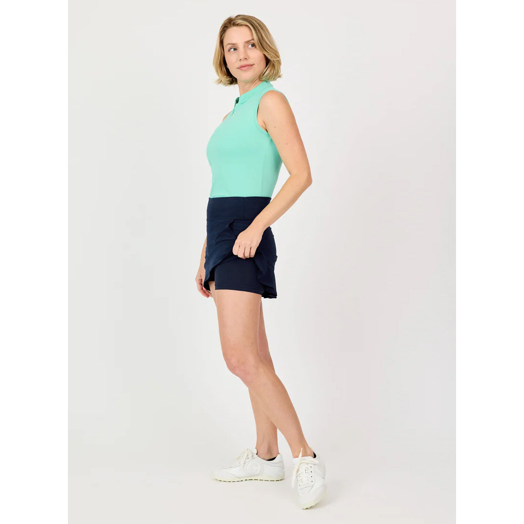 Sofibella Women's UV Staples 15" Skort - Navy