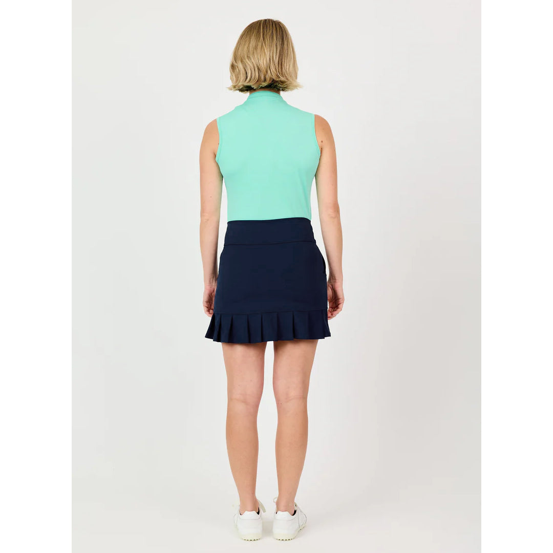 Sofibella Women's UV Staples 15" Skort - Navy