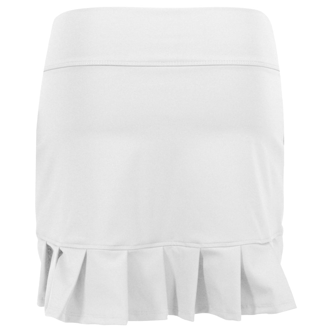 Sofibella Women's UV Staples 15" Skort - White