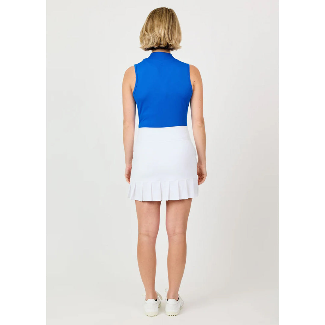 Sofibella Women's UV Staples 15" Skort - White