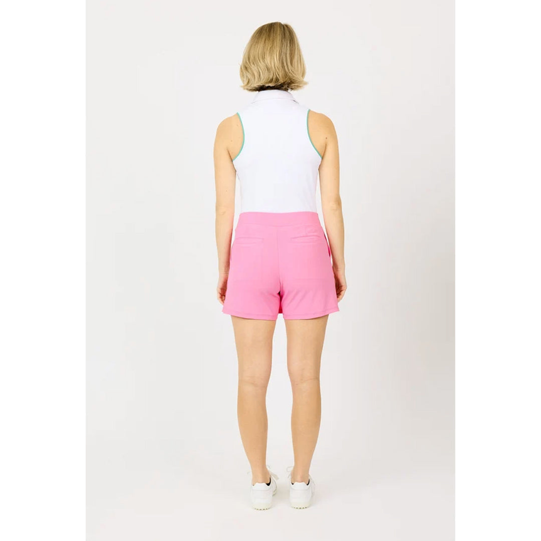 Sofibella Women's Nantucket Flex Rib 16" Skort - Preppy Pink