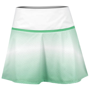 Sofibella Women's Alpine Story 14" Mesh Skort - Valley Ombre