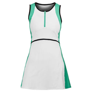 Sofibella Women's Alpine Story Tennis Dress - White/Alpine