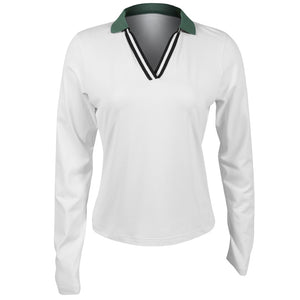 Sofibella Women's Fresh Air Long Sleeve Top - White