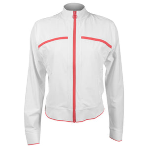 Sofibella Women's Viva Hibiscus Jacket - White/Hibiscus
