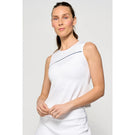 Lija Women's The One To Beat Sporty Tank - White