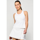 Lija Women's The One To Beat Rival Tank - White