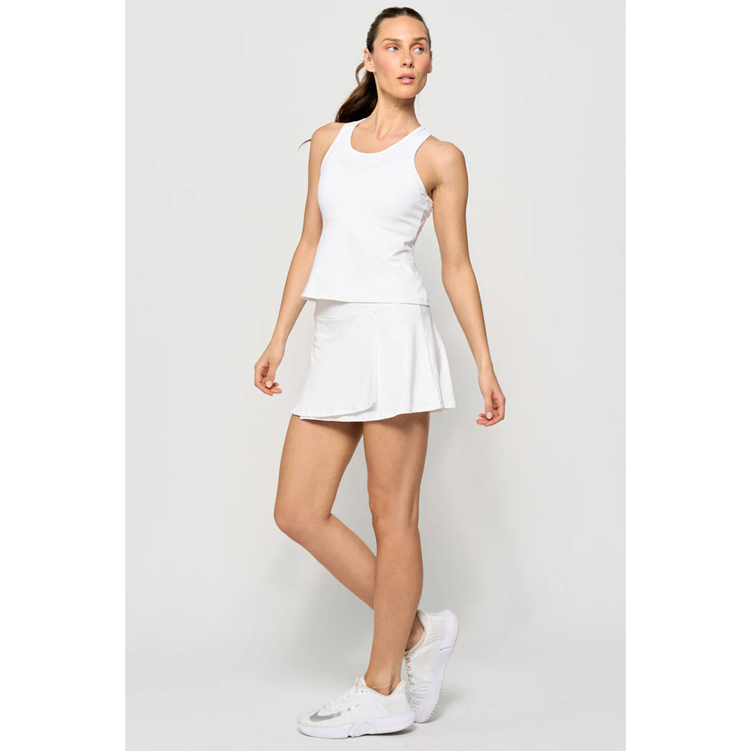 Lija Women's The One To Beat Rival Tank - White