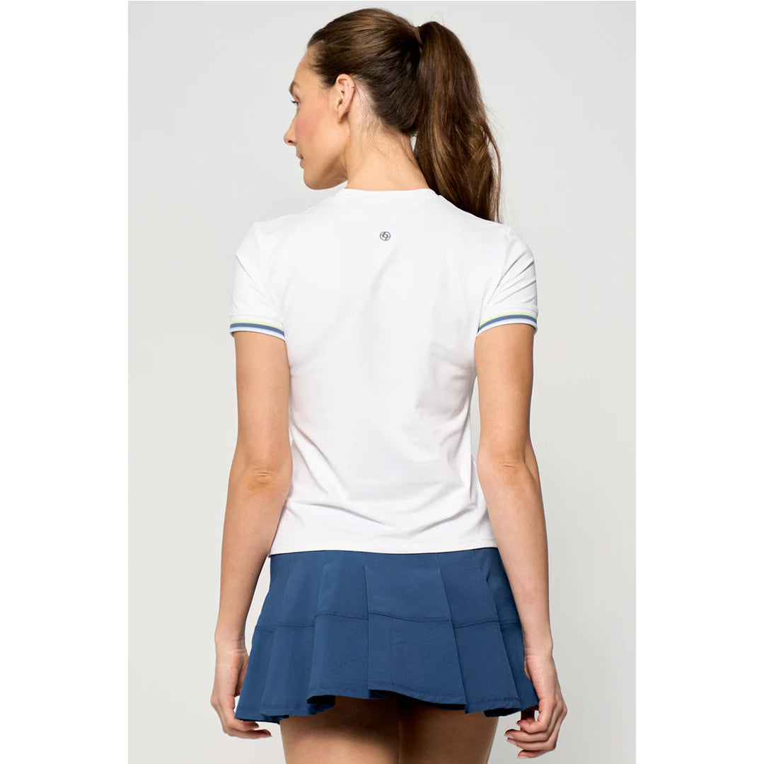 Lija It's all about Love Division Top - White