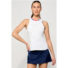 Lija Women's The One To Beat Gracey Tank - White/Multi