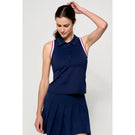 Lija Women's The One To Beat Slice Polo - Marine