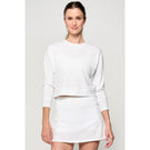 Lija Women's Rally Longsleeve Top - White