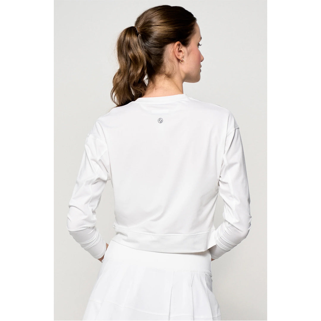Lija Women's Rally Longsleeve Top - White