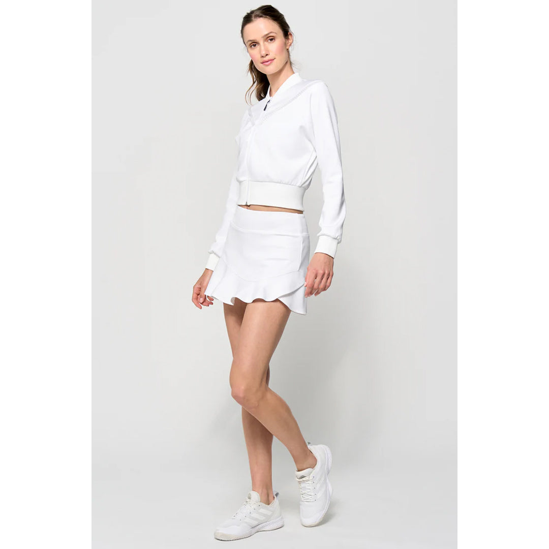 Lija Women's Revenge 13" Skort - White