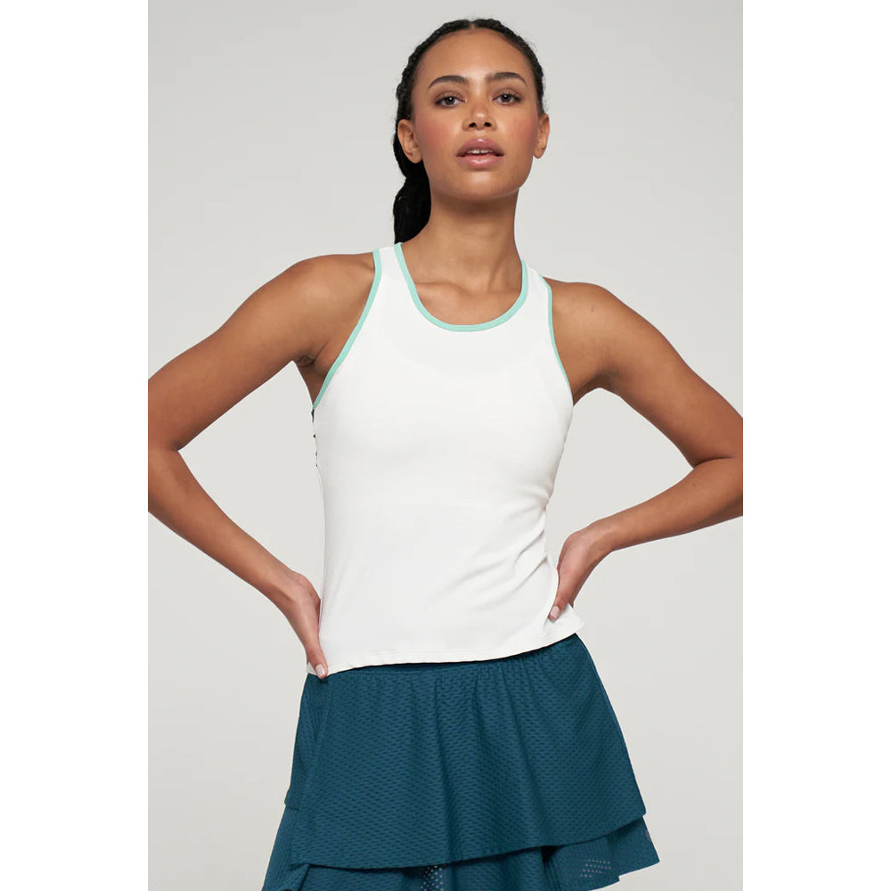 Lija Women's Like A Champion Star Tank - White