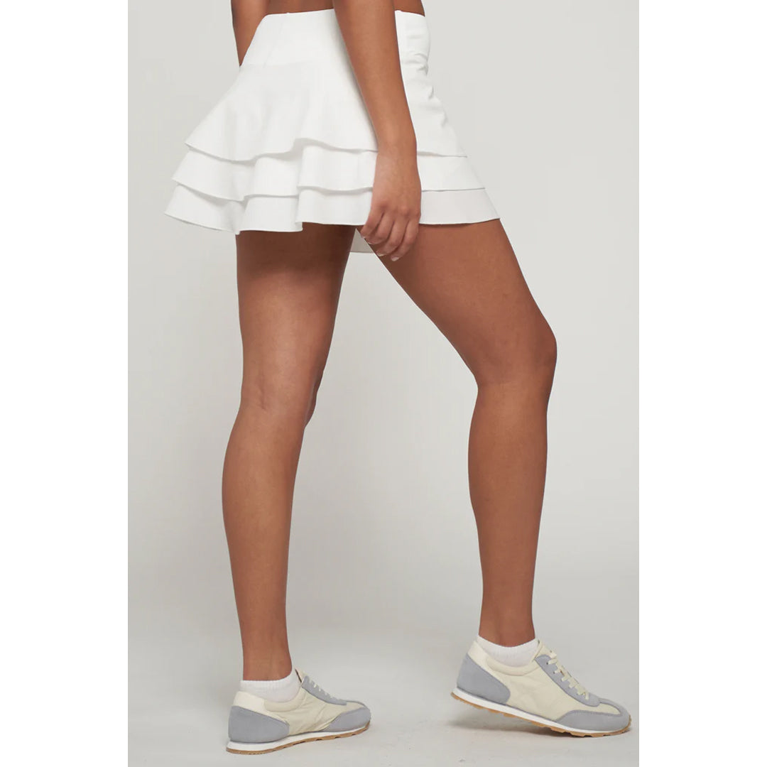 Lija Women's Stamina 13" Skort - White