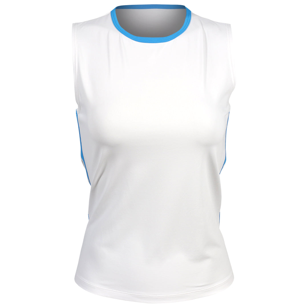 Sofibella Women's Electric Whites Tank - White