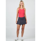 Sofibella Women's Berry Fusion 13" Skort - Dark Grey