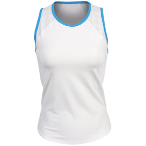 Sofibella Women's Electric Whites Smash Tank - White