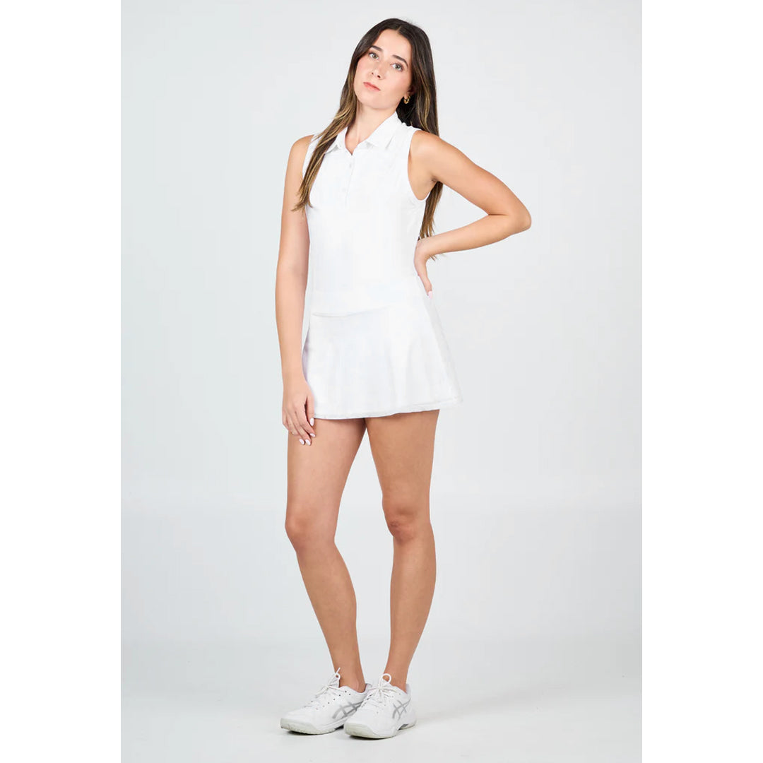 Sofibella Women's White Lotus 13" Skort - White