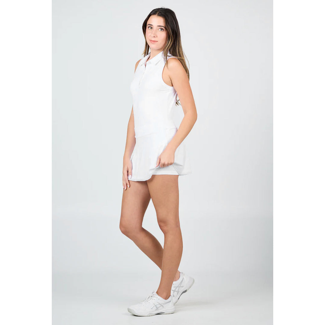 Sofibella Women's White Lotus 13" Skort - White